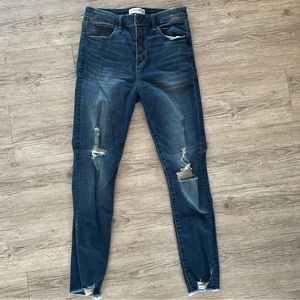 Abercrombie & Fitch Super Skinny Ankle High Rise - Tall